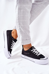 Tenisówki Trampki Platforma BIG STAR Czarne II274019 