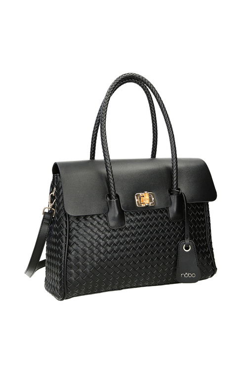 Torebka Duża Na Ramię Nobo Czarna M0870-C020