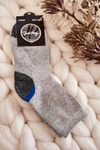 Women's High Cotton Socks Grey