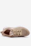 Women's Light Sports Shoes Memory Foam System Big Star LL274294 Beige