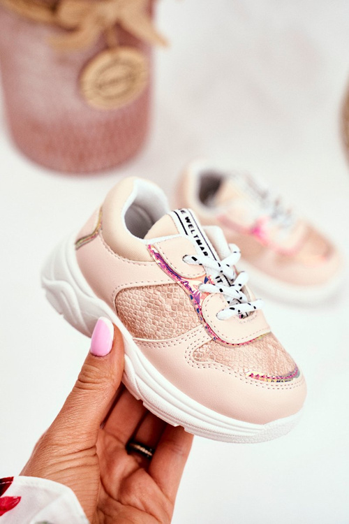 Children's Sports Shoes With A Snake Pattern Pink Matylda