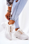 Sports Platform Shoes White Flynn