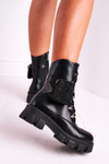 Women's Boots With Small Bag Black Seul