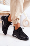 Sport Shoes Sneakers Slip On Black Marvene