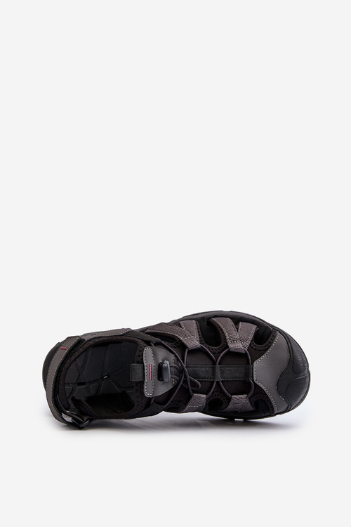 Sandały Męskie Wygodne Szare 4FRSS24FSANM058-23S