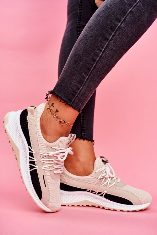 Women’s Sport Shoes Sneakers Beige Pamela