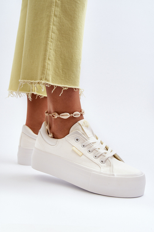 Women's Platform Sneakers Lee Cooper LCW-24-31-2179 White