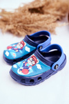 Children's Foam Slides Navy Bear Pilot SuperFly