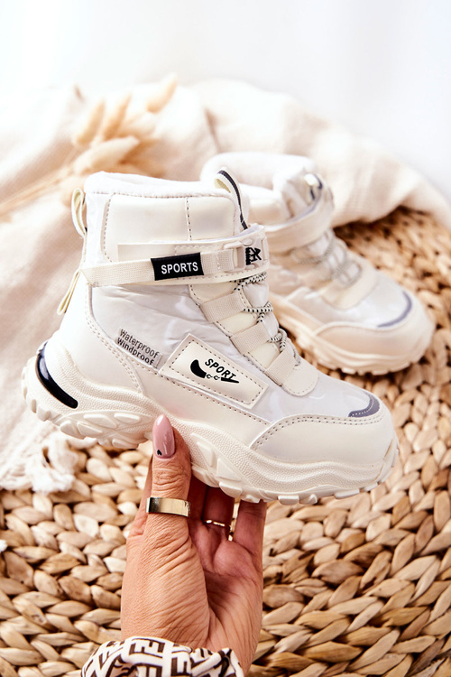 Insulated Snow Boots Light Beige Erila