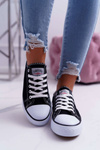 Smith's Women's Low Sneakers Black and White
