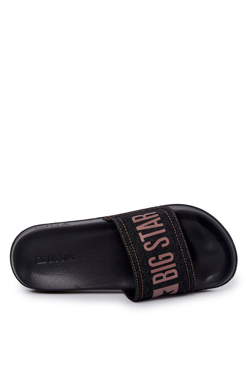 Men's Light Slippers Big Star JJ174533 Black