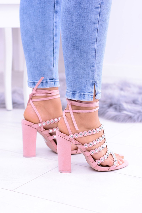 Pink Women's Stiletto Sandals Ysmira