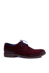 Men's Casual Leather Half Shoes Nikopol Maroon Lajos