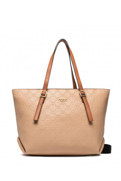 Shopper bag NOBO M0140-C015 Beige