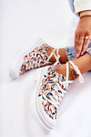 Low Sneakers Tied in Fruit White Amissa