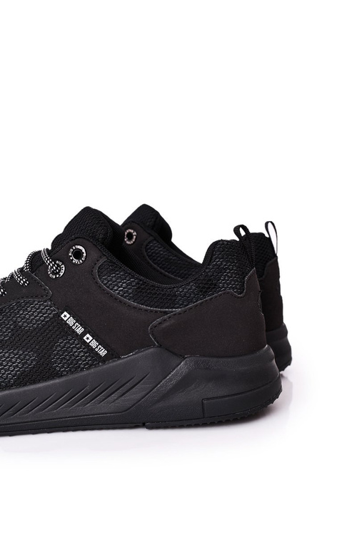 Męskie Sportowe Buty Memory Foam Big Star HH174141 Czarne
