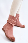 Women's Suede High Boots Pink Venis