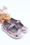 Child Ballet Slippers Teddy Bears Befado 114X513 Pink-Gray