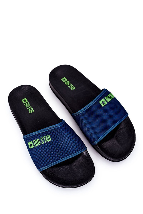 Men's Slippers Big Star DD174708 Navy Blue