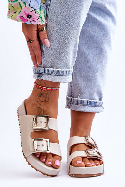 Women's Sandals Plain ZAXY HH285149 Light beige