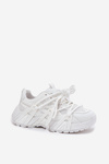Women's Sneakers With Double Lacing White Onivetta