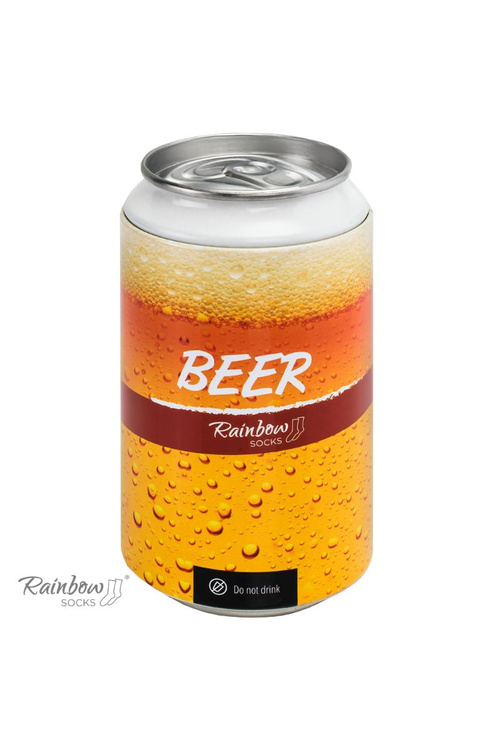 Rainbow Socks Canned Beer 1 Pair