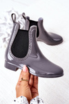 Children's Galoshes Rain Boots Gray Lily