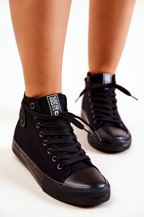 Women's High Sneakers Big Star FF274A170 Black