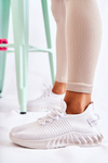 Women's sports material shoes White Lenney