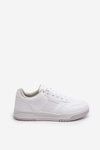 Men's White Faux Leather Sneakers Radikalle