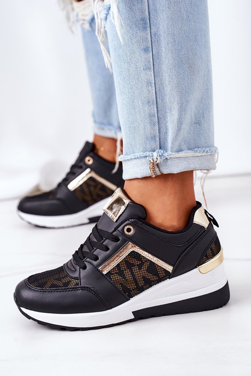 Wedge Sneakers Black Weekend
