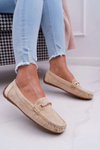 Mokassins Women's Beige Suede Sonnero