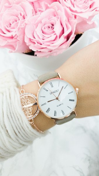 Women's Ernest Feel Dark Beige Watch