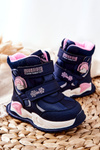 Children's Insulated Snow Boots Navy Nemi