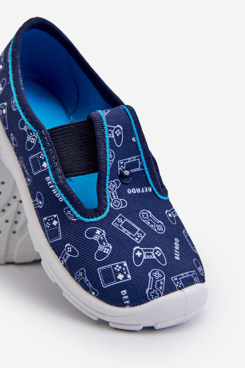 Children's Slippers Befado Slip-On 975X182 Navy