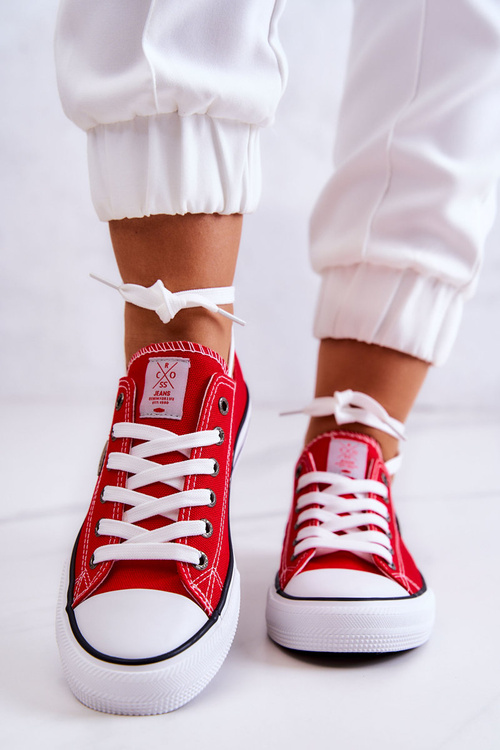 Women's Classic Sneakers Cross Jeans JJ2R4010C Red