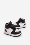 High Children's Sports Shoes  White and Black Teredite