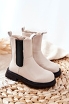 Children's Boots Insulated Beige Alanya