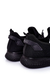 Męskie Sportowe Buty Slip-On Czarne Ryan