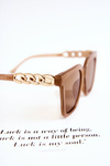 Fashionable Sunglasses V120043 Nude