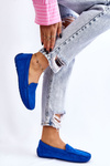Women’s Loafers Suede Blue Morreno