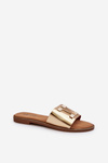 Women's Sandals with Golden Embellishment Ollavia