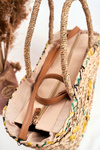 Women's Beach Bag Seagrass Basket Nobo NBAG-XI0540-C015