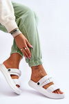 Foam Slide Sandals White Lirell