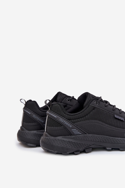 Męskie Buty Sportowe Trekkingowe AQUA SHELL Czarne Duvira
