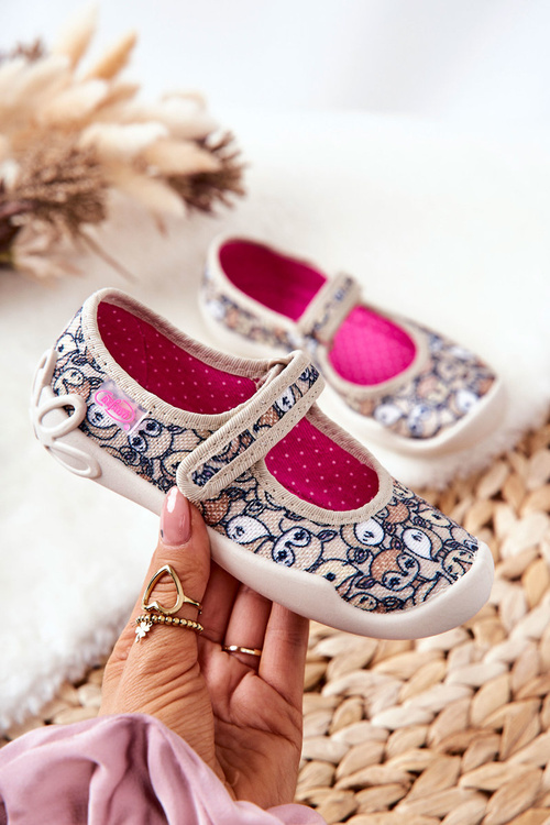 Flip-flops Ballerinas Befado Deer 114X467 Beige