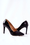 Lacquered Pointed Heels Monnari 0110-M20 Black