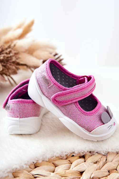 Flip-flops Ballerinas Befado Rabbit 209P034 Pink