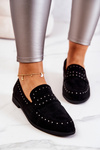 Suede Loafers With Jets La.Fi 210016B-SU Black