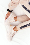Women's Sneakers On A Chunky Sole Beige Good Mood